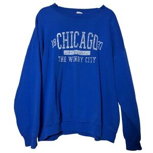 vtg 90s y2k chicago crewneck sweatshirt